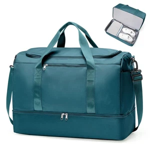 Extra große Reisetasche, Tragetasche über Nacht Wochenende Tasche mit Schuhen Compa... - Bild 1 von 7
