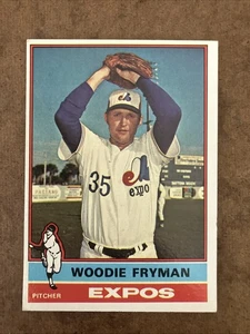 1976 TOPPS BASEBALL SET BREAK 467 WOODIE FRYMAN EXPOS NM+ *MARYSCARDS* - Picture 1 of 2
