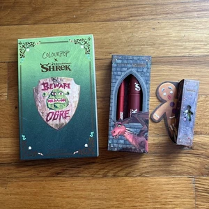 ColourPop X DreamWorks Shrek 3 Stück Collection Set Limited Edition Neu Originalverpackt - Bild 1 von 6