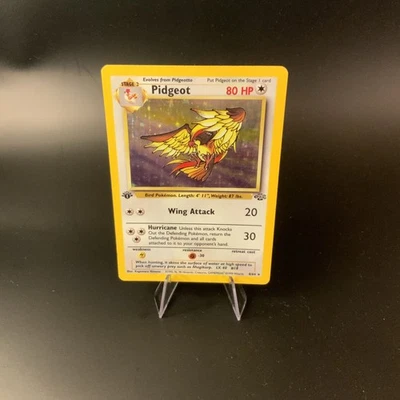 Pidgeot Jungle 1st Edition Holo Rare 8/64 Lightly Played Vintage Pokémon Card - Image 1 of 4