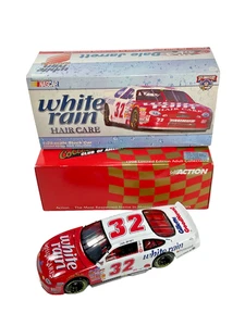 1998 Dale Jarrett #32, Ford Taurus White Rain, 1:24 NASCAR Car Bank 1 / 2000 MIB - Picture 1 of 19
