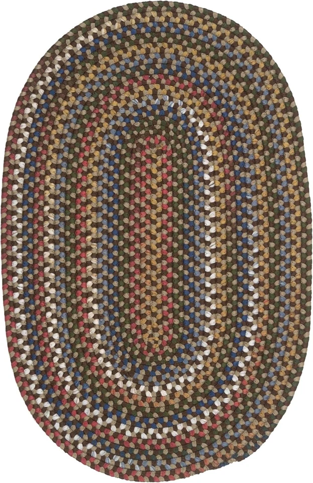 Colonial Mills WA87 Wayland Oval Brown 12x15 Feet Huge Rug NEW - Image 1 of 2