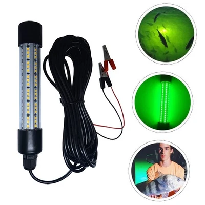Night Fishing Underwater Fishing Light Green LED Boat Lake Saltwater Freshwater - Image 1 of 4