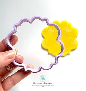 Cornice Placca Frame Formine Per Biscotti Cookie Cutter 7/8cm Circa - Picture 1 of 1