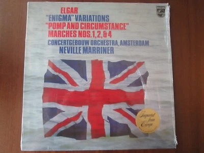 ELGAR Enigma Variations - Pomp & Circumstance LP Philips 9500 424 Import NM/NM - Image 1 of 4