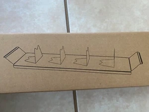 Pampered Chef~Barbecue BBQ Vegetable Rack Grill~#2712~New In Box~Silver Metal - Picture 1 of 3