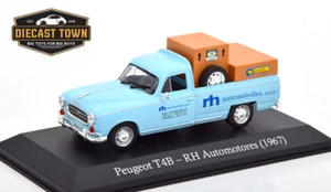 1:43 Altaya Peugeot T4B camioneta 1967 azul claro modelo diecast de carga - Imagen 1 de 2