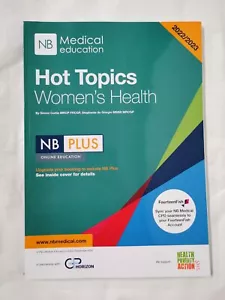 Hot Topics Women's Health by Simon Curtis 2022/2023 | NB Medical Education - Picture 1 of 4