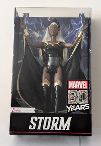 Marvel X-men STORM Barbie 12 inch 80th Anniversay Mattel MISB 2019 L@@K !! - Picture 1 of 9
