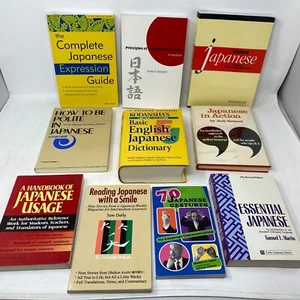 Lot of 10 Assorted JAPANESE Language Learning Books for Students/Teachers - Picture 1 of 21