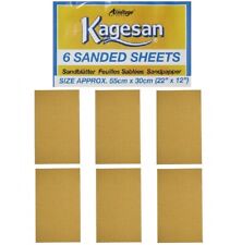 Sand Sheets 55cm x 30cm   22" x 12" KAGESAN Budgie Canary ect x 6 Sheets!