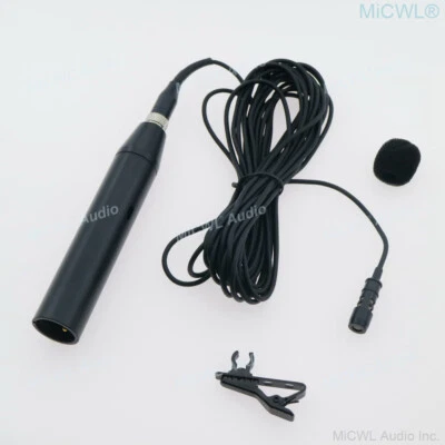 e900 Lavalier Instrument Microphone for Sennheiser XLR Phantom Power Mixer 10m  - Image 1 of 4