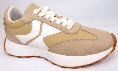 Steve Madden ESCAPADE Tenis Con Cordones Parte Superior Baja Jogger Mujer Talla 7.5 M, Taupe Foto 1 de 4