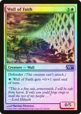 Wall of Faith FOIL Magic 2010 / M10 PLD White Common MAGIC MTG CARD ABUGames