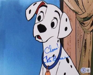 One Hundred and One Dalmatians Perdita Signed Cate Bauer 8 x 10 Photo Beckett - Picture 1 of 1