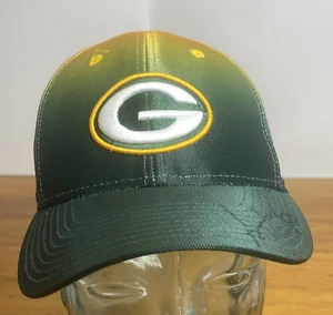 Green Bay Packers Hat Autographed Adjustable NFL Football Cap - Picture 1 of 11
