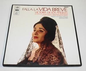 De Los Angeles / Falla - La Vida Breve 1966 UK White Angel HMV Box Set SAN 157-8 - Picture 1 of 12