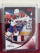 2020-21 Upper Deck Trilogy Rookie Premieres Level 2 #94 Alex Belzile /49