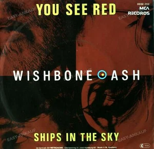 Wishbone Ash - You See Red 7in 1978 (VG/VG) . - Picture 1 of 1