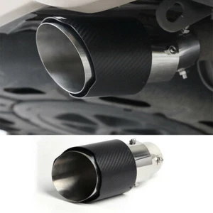 For Toyota Highlander 14-19 carbon fiber Exhaust Muffler Tail Pipe Tip Tailpipe - Imagen 1 de 6