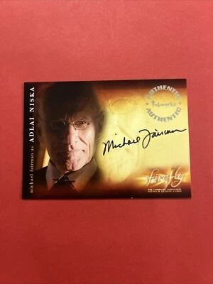 2006 Firefly: The Complete Collection Michael Fairman as Adlai Niska Auto 0ei4 - Image 1 of 4