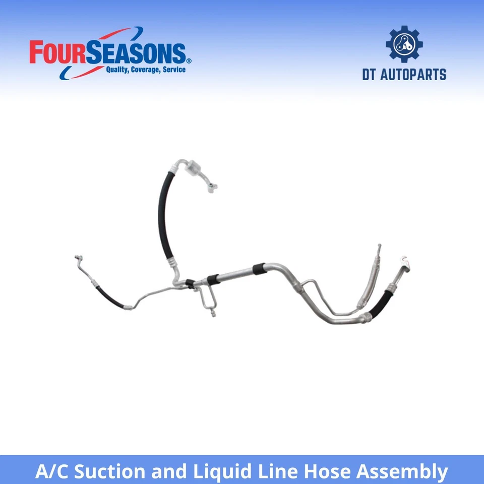 Para 2016-2017 Hyundai Tucson A/C conjunto de mangueira de linha líquida e sucção 4 estações - Imagem 1 de 3