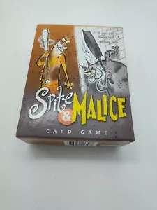 Spite & Malice Card Game 2002 Parker Bros Hasbro Shrink Removed Cards Are Sealed - Picture 1 of 5