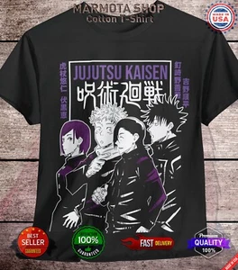 Gojo Satoru Nobara Itadori Jujutsu Kaisen T-Shirt Anime Japanese Tee Shirt JJK - Picture 1 of 35