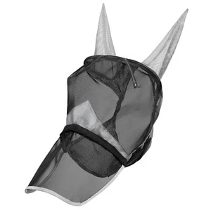 Maschera Anti Mosche per Cavalli - Cuffia Antimosche - Cuffietta Cavallo - Foto 1 di 7