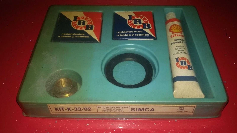 SIMCA 900-1000 FRONT WHEEL BEARING KIT, UNTIL 1972 IRB K-33/02. NEW - Image 1 of 1