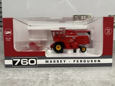 Universal Hobbies - Massey Ferguson 760 Combine - UH6329 - 1:32 Scale - Mint/New - Image 1 of 4