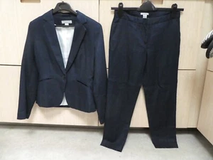 H & M navy women suit size eur 34 / US 4 - Picture 1 of 8