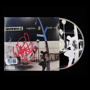 Warren G Signed Regulate G Funk Era CD Booklet Autograph - PROOF - Beckett COA - Picture 1 of 4