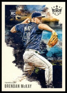 2020 Panini Diamond Kings #162 Brendan McKay Tampa Bay Rays RC Baseball Card - Picture 1 of 2