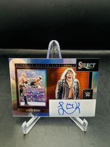 2024 Panini Select WWE #RA-LKG Lexis King Ringside Action Signatures - Picture 1 of 2