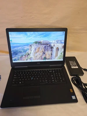 Dell Precision 7720 Intel Xeon E3-1535M v6 3,10 GHz 16 GB RAM 256 GB M.2 Win 11 Pro Foto 1 de 4