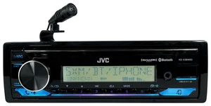 JVC KD-X38MBS 1-Din Car/Marine/UTV/Motorcycle Stereo Receiver w/Bluetooth/USB - Picture 1 of 5
