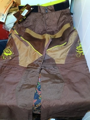 Calça de motocicleta O'neal A-10 com zíper nas pernas nova com etiquetas masculina 34 - Imagem 1 de 4