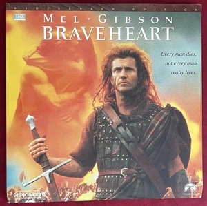 Braveheart (Laserdisc, 1995 Widescreen Edition) Mel Gibson - Picture 1 of 6