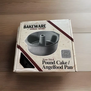 Sartén de comida para pasteles y ángeles Nordic Ware nueva en caja hecha en EE. UU. - Imagen 1 de 2
