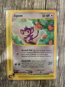 Pokemon TCG - Aquapolis 67/147 - AIPOM (Common) Vintage - Bild 1 von 2