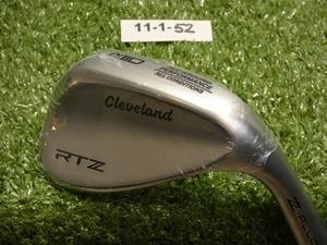 Cleveland RTZ ZipCore Tour Satin 52* 10* Gap Wedge Mid DG Spinner Steel New - Picture 1 of 5