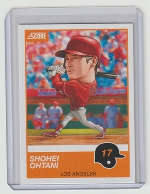 SHOHEI OHTANI 2019 Panini Chronicles Score Big Head #20 SWEET 2md Year Card - Image 1 of 2