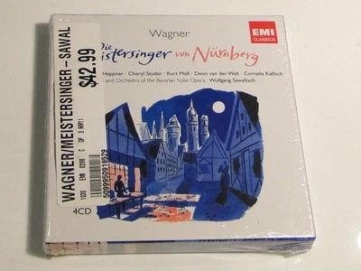 Wagner Die Meistersinger von Nurnburg EMI Classics 4 CD Set NEW Sealed - Image 1 of 2
