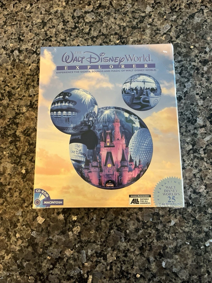 The Walt Disney World Explorer Vintage Interactive CD-ROM Windows - Image 1 of 2