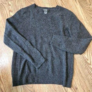 Lord + Taylor Cashmere Sweater Girls XL Pullover Round Neck Long Sleeve Grey - Picture 1 of 11