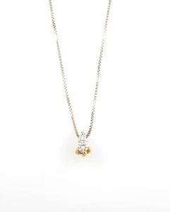 COLLANA RECARLO PUNTO LUCE IN ORO 18 KT E DIAMANTI NATURALI - Imagen 1 de 3