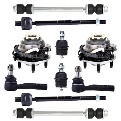 Juego de 10 piezas de buje y cojinete de rueda delantera para Ford Ranger 1998-1999 Foto 1 de 4