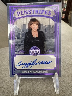 Bronx Legacy 2025 Suzy Waldman New York Yankees 1/25 Foto 1 de 3