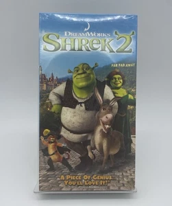 Shrek 2 VHS Tape Dreamworks Cameron Diaz Eddie Murphy Mike Myers 2004 NEW SEALED - Picture 1 of 5